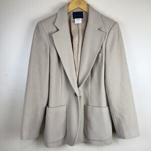 Bern And Mort Women’s Camel Classic Blazer Size 10 Minimalist